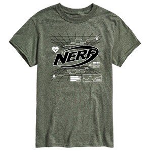 Men's - NERF - Nerf Grid Map Short Sleeve Graphic T-Shirt - 1 of 4