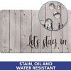 J&V TEXTILES Anti Fatigue Kitchen Mat Cushioned Anti Fatigue, Non Slip Waterproof Mat Standing Desk, 20x36x1/2 inches  (Let's Stay in) - 2 of 4
