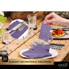 SparkSettings Lunch Napkins, 7” x 7” 2 Ply Paper Napkins, Pack of 50 - 3 of 4