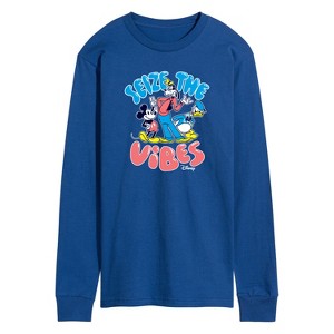 Men's - Disney - Seize Vibes Long Sleeve Graphic T-Shirt - 1 of 4