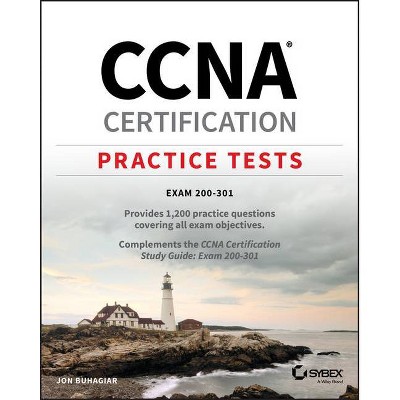 CCNA Certification Practice Tests - by  Jon Buhagiar (Paperback)
