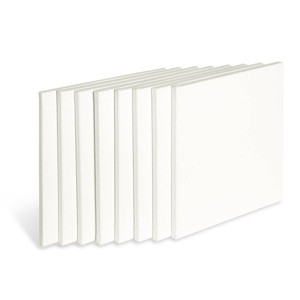 KINGART Stretched Canvas 12" x 12", 8-Pack - 1 of 4