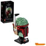 LEGO Star Wars Boba Fett Helmet Building Kit; Cool Collectible Star Wars Set 75277