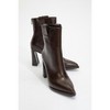 Aja - Brown Block Heel Convertible Knee High Boot (Women) | Prologue Shoes - 3 of 4