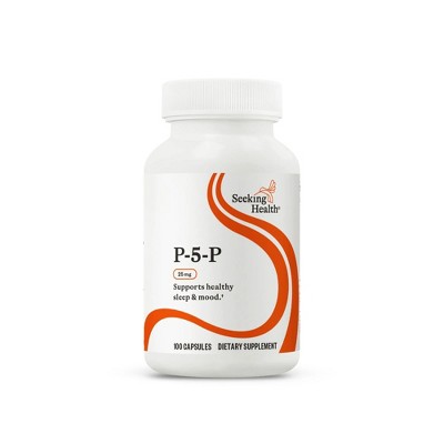 Seeking Health P-5-P, 25 mg, 100 Vegetarian Capsules