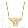 Black Bow Jewelry 14k Yellow Gold Plated Sterling Silver Youngstown State Penguins NCAA Necklace 18 Inch - image 2 of 4