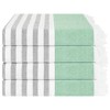 American Soft Linen 4 Piece Turkish Peshtemal Beach Towel Set, Light Weight Peshtemal Beach Pool Towels - 2 of 4
