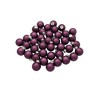Northlight Petite Matte Finish Glass Christmas Ball Ornaments - 1.25" (30mm) - Purple - 40ct - 3 of 4