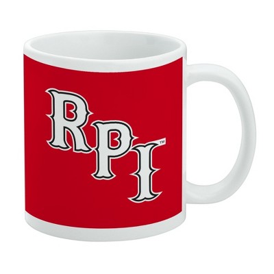 Rensselaer Polytechnic Institute Primary Logo Ceramic Coffee Mug Novelty Gift Mugs for Coffee Tea and Hot Drinks 11oz White