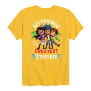 Boys' - Santiago of The Sea - My Friends Greatest Treasure Short Sleeve Graphic T-Shirt - 1 of 4