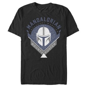 Men's Star Wars The Mandalorian Warrior Emblem T-Shirt - 1 of 4