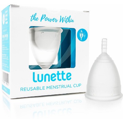 Lunette Reusable Fragrance Free Menstrual Cup - Clear Model 2