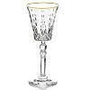 Lorren Home Trends Marilyn Gold Red Wine Goblets, Set of 4 - 2 of 4