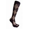 Argyle Patterned Knee High Socks from the Sock Panda (Women's Sizes, Adult Medium) - 3 of 4
