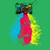 Women's Design By Humans CMYK Shoots By clingcling Racerback Tank Top - 2 of 3