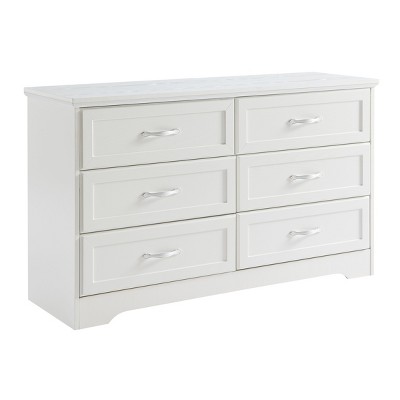 NicBex Metal Handles Modern Storage Dresser with Drawers for Bedroom & Living Room