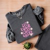 Simply Sage Market S.W.Smiley Let Your Light Shine Smiley Face Lightweight Garment Dyed Sweatshirt - 3 of 4