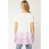 Women's Ombre Tiered Top - entro - 4 of 4