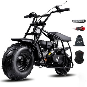 FRP Mini Bike GMB100, 99CC Gas Powered 4-Stroke 3HP, Off-Road for Kids/Adult, Trail Up to 28 Mph, Weight Support Up to 220 LBS - 1 of 4