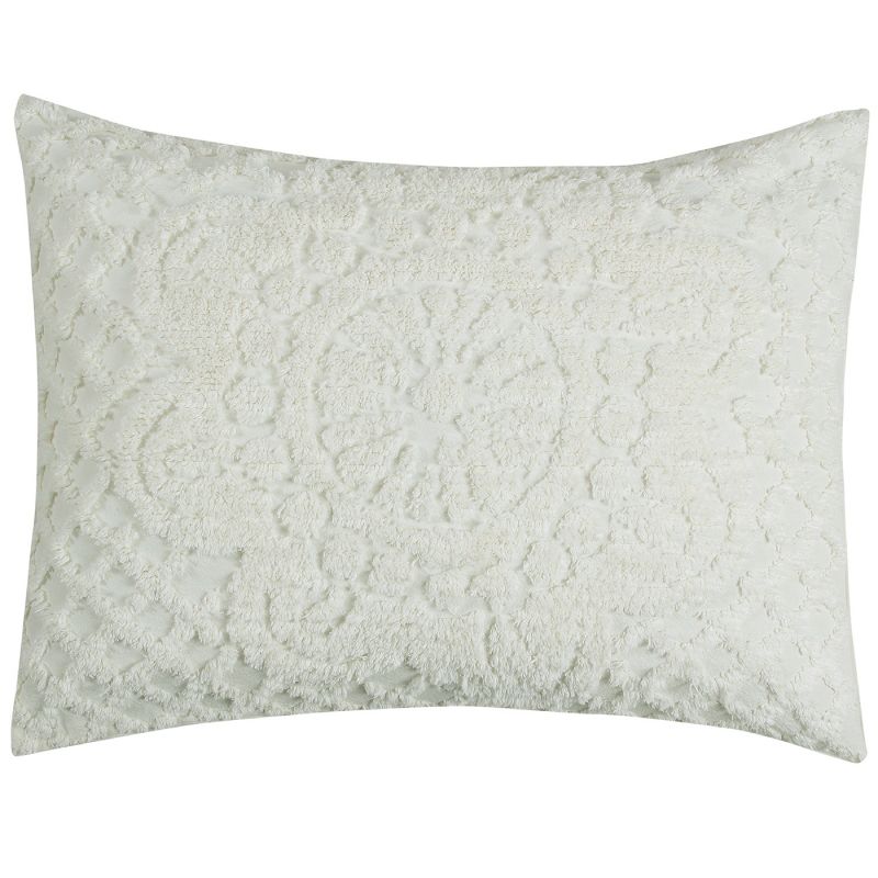 Trevor Collection 100% Cotton Tufted Unique Luxurious Bedspread & Sham Set - Better Trends, 4 of 9