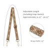 Wrapables Wide Adjustable Crossbody Handbag Strap, Women's Replacement Bag Strap for Purses, Tan & Gray Deco - 4 of 4