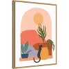 Amanti Art Paper Scene I by June Erica Vess Framed Canvas Wall Art - 3 of 4