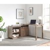 NicBex L-Shaped Corner Home Office Desk with Sliding Door,Computer Desk Writing Table for Study&Office,Home Workstation - 2 of 4