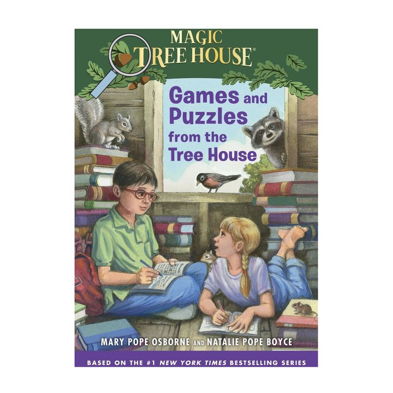 Games and Puzzles from the Treehouse ( Magic Tree House) (Paperback) by Mary Pope Osborne, 1 of 2