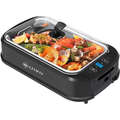 Electric grill indoor target sale