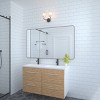 VYNXARIA Full Length Mirrors 60"x36" Oil Rubbed Bronze Rounded Rectangle Mirror for Bathroom and More - 3 of 4