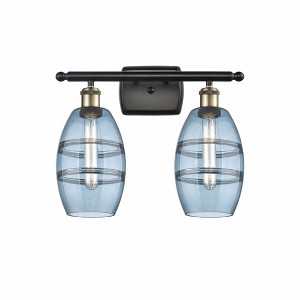 Vaz - 2 Light Bath Vanity In Industrial Style-9.13 Inches Tall and 15.88 Inches Wide - 1 of 1