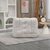Sapphtopaz Comfortable Bean Bag Chair Lazy Sofa Chair Bean Bag Chairs for Adults with Memory Foam and Ottoman Accent Chair for Living Room, Bedroom - 2 of 4