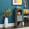 ClosetMaid Cubicals Fabric Drawer, Open Storage Bin for Home Organization, 11" H X 10.5" W X 10.5" D, Gray (2 Pack) - 4 of 4
