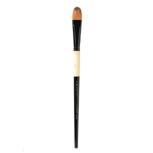 Dynasty Black Gold Series Long Handled Synthetic Filbert Brushes, Series 1526 - 1 of 1