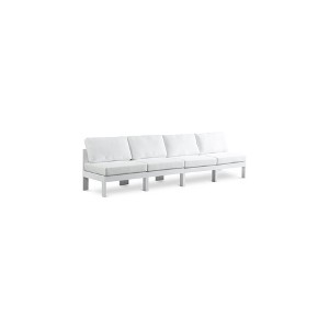 Meridian Furniture,Nizuc Water Resistant Fabric Outdoor Patio Modular Sofa - 1 of 4