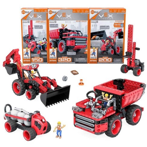 Vex Hexbug Robotics Red Construction Machinery Stem Construction Kit 3 kit Bundle Target