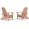 Garden Chair HDPE vidaXL - 2 of 4