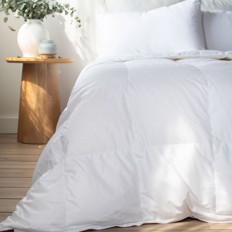 Lightweight Luxury White Duck Down Duvet Comforter Insert | BOKSER HOME, 6 of 19