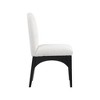 Meridian Furniture,Waldorf Boucle Fabric Dining Chair - 4 of 4