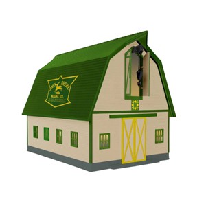 Lionel John Deere Barn Train Toy Vehicle - 1 of 1