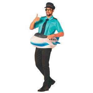 Imposta Costumes Adult Airplane Costume Bodysuit One Size - 1 of 1
