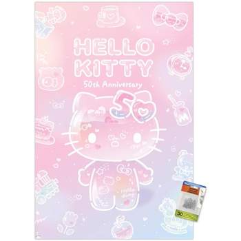 Trends International My Hero Academia x Hello Kitty and Friends - Group  Wall Poster, 22.37 x 34.00, Unframed Version