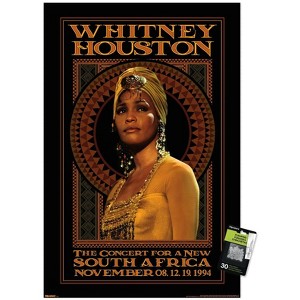 Trends International Whitney Houston - South Africa Unframed Wall Poster Prints - 1 of 4