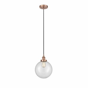 Beacon - 1 Light Mini Pendant In Industrial Style-13.5 Inches Tall and 10 Inches Wide - 1 of 1