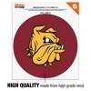 University of Minnesota Duluth Bulldogs Logo Automotive Car Window Locker Circle Bumper Sticker - 3 of 4