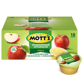 Mott's Unsweetened Applesauce - 3.9oz/18ct