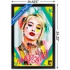 Trends International DC Comics Movie - Birds of Prey - Harley Quinn - Kiss Framed Wall Poster Prints - 3 of 4