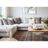Rug Branch Contemporary Distressed, Geometric White Indoor Area Rug - 2 of 4