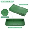Unique Bargains Durable PP Plastic Floral Flower Arrangement Centerpiece Tray Green - 2 of 4