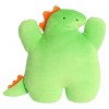 Aurora Large Delicious Dino Spongecakes Squishy Stuffed Animal Green 16" - 4 of 4